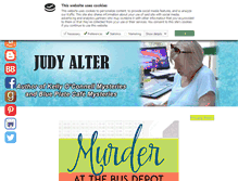 Tablet Screenshot of judyalter.com